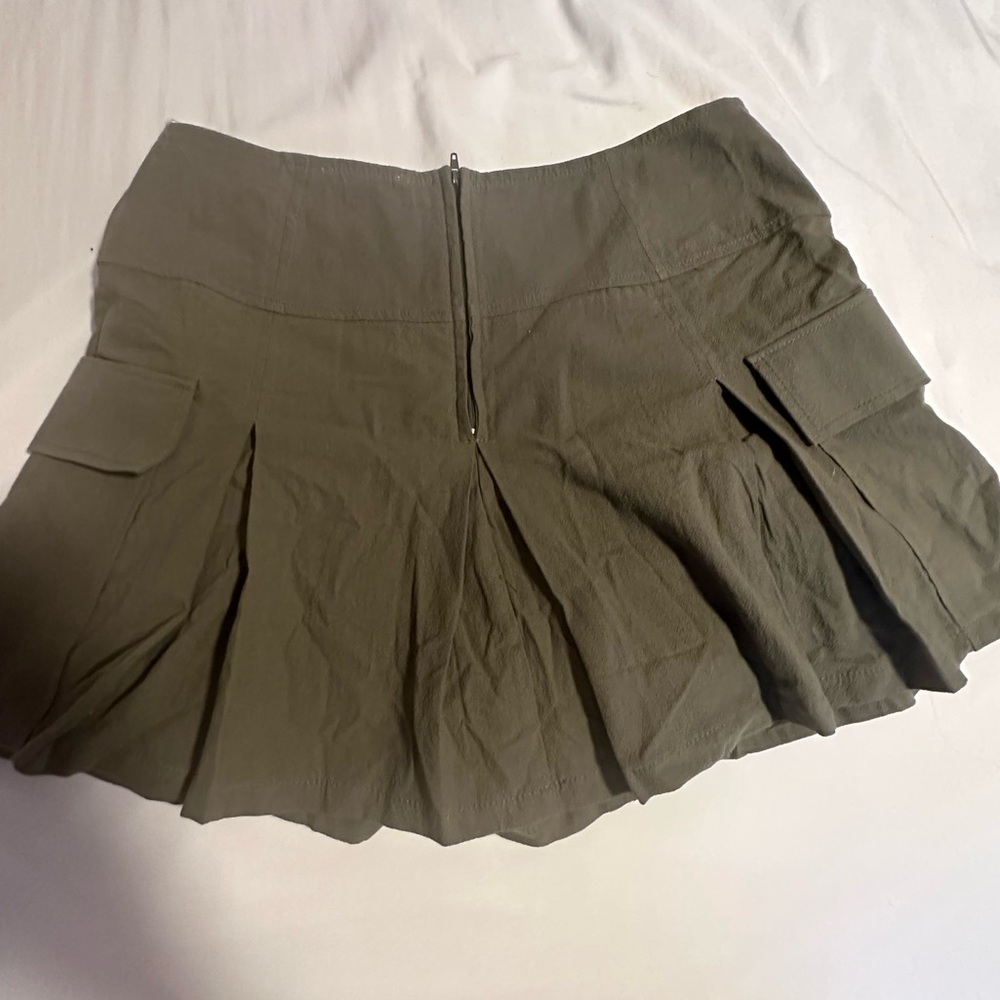 Army Green Skirt